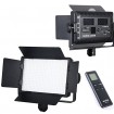 Godox LED-500C Discolour Version 32W Dimple Video Light Lamp Panel with Remote Control for Canon Nikon Pentax DSLR Camera Video Camcorder